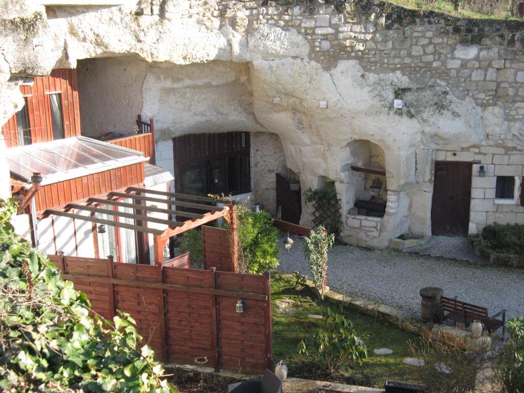 Les Troglos De Beaulieu Loches Bagian luar foto