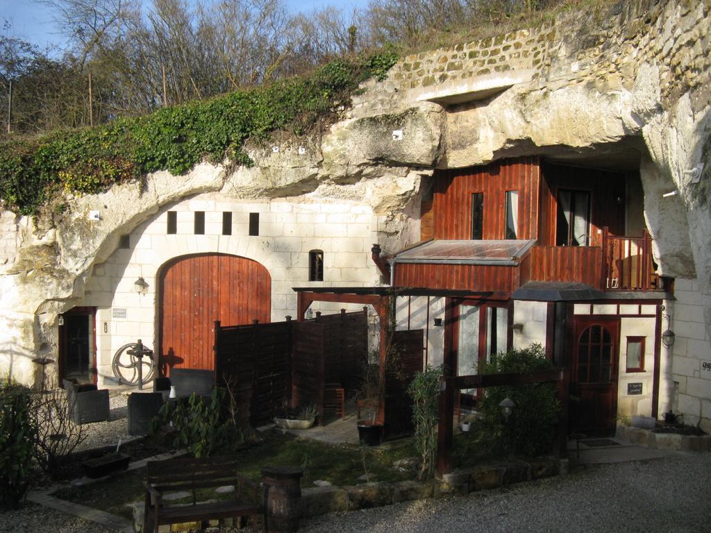 Les Troglos De Beaulieu Loches Bagian luar foto