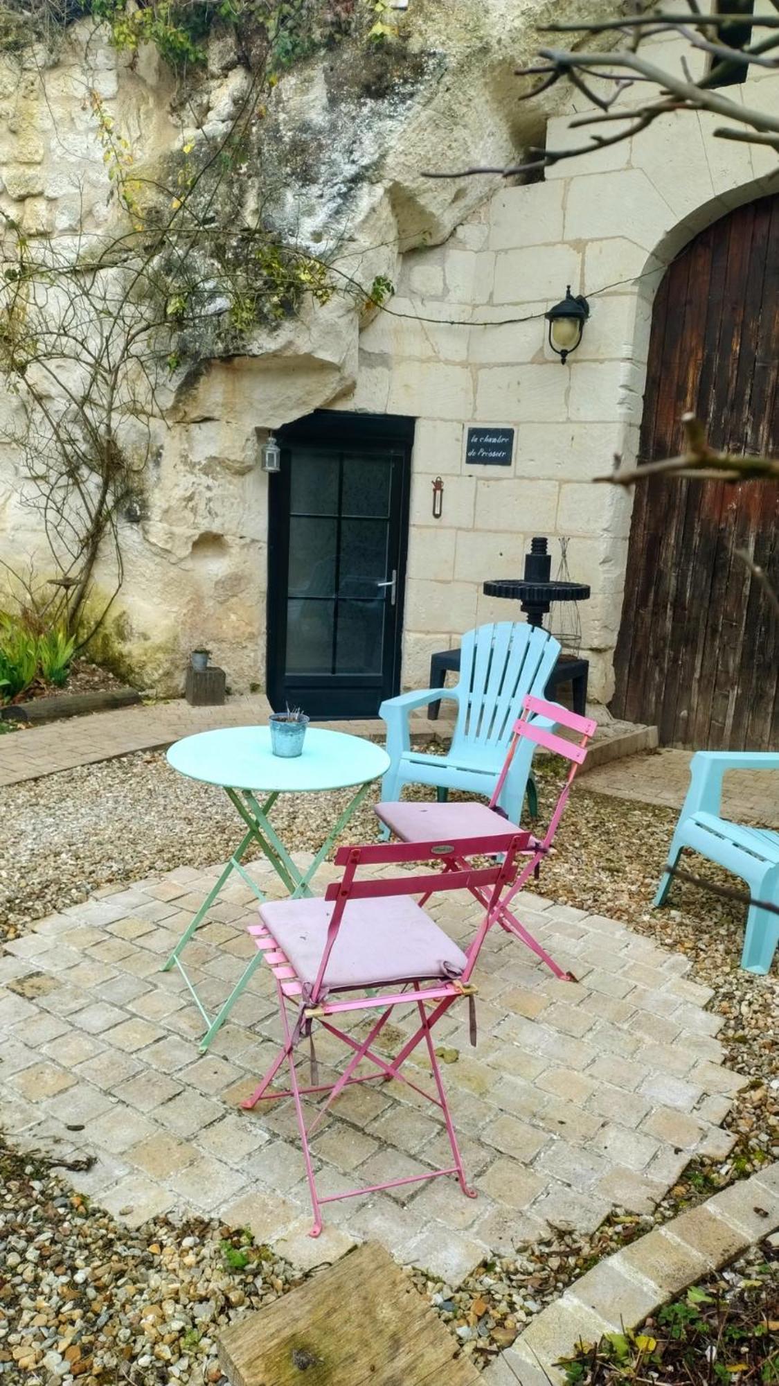 Les Troglos De Beaulieu Loches Bagian luar foto