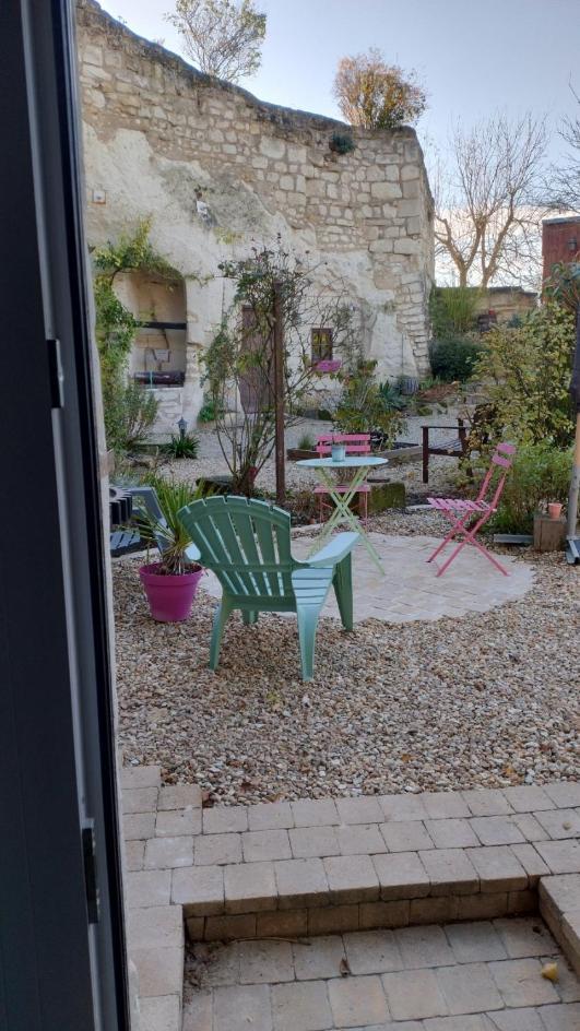 Les Troglos De Beaulieu Loches Bagian luar foto